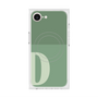 プレミアムスクエアケース with MagSafe［ オリジナル - initial two tone - D green ］