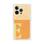 プレミアムスクエアケース with MagSafe［ オリジナル - initial two tone - E orange ］