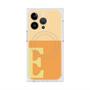 プレミアムスクエアケース with MagSafe［ オリジナル - initial two tone - E orange ］