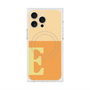 プレミアムスクエアケース with MagSafe［ オリジナル - initial two tone - E orange ］