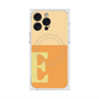 プレミアムスクエアケース with MagSafe［ オリジナル - initial two tone - E orange ］