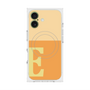 プレミアムスクエアケース with MagSafe［ オリジナル - initial two tone - E orange ］