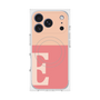 プレミアムスクエアケース with MagSafe［ オリジナル - initial two tone - E pink ］