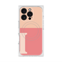プレミアムスクエアケース with MagSafe［ オリジナル - initial two tone - I pink ］