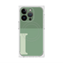 プレミアムスクエアケース with MagSafe［ オリジナル - initial two tone - I green ］