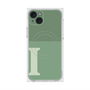 プレミアムスクエアケース with MagSafe［ オリジナル - initial two tone - I green ］