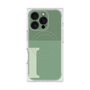 プレミアムスクエアケース with MagSafe［ オリジナル - initial two tone - I green ］