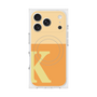 プレミアムスクエアケース with MagSafe［ オリジナル - initial two tone - K orange ］