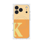 プレミアムスクエアケース with MagSafe［ オリジナル - initial two tone - K orange ］