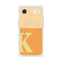 プレミアムスクエアケース with MagSafe［ オリジナル - initial two tone - K orange ］