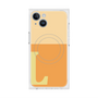プレミアムスクエアケース with MagSafe［ オリジナル - initial two tone - L orange ］