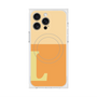 プレミアムスクエアケース with MagSafe［ オリジナル - initial two tone - L orange ］
