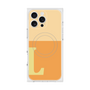 プレミアムスクエアケース with MagSafe［ オリジナル - initial two tone - L orange ］