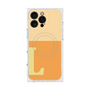 プレミアムスクエアケース with MagSafe［ オリジナル - initial two tone - L orange ］