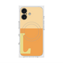 プレミアムスクエアケース with MagSafe［ オリジナル - initial two tone - L orange ］