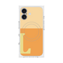 プレミアムスクエアケース with MagSafe［ オリジナル - initial two tone - L orange ］