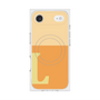プレミアムスクエアケース with MagSafe［ オリジナル - initial two tone - L orange ］