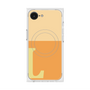 プレミアムスクエアケース with MagSafe［ オリジナル - initial two tone - L orange ］