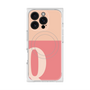 プレミアムスクエアケース with MagSafe［ オリジナル - initial two tone - Q pink ］