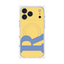プレミアムスクエアケース with MagSafe［ オリジナル - initial color - R yellow ］