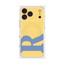 プレミアムスクエアケース with MagSafe［ オリジナル - initial color - R yellow ］