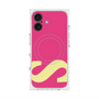プレミアムスクエアケース with MagSafe［ オリジナル - initial color - S pink ］