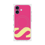 プレミアムスクエアケース with MagSafe［ オリジナル - initial color - S pink ］
