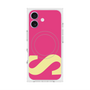 プレミアムスクエアケース with MagSafe［ オリジナル - initial color - S pink ］