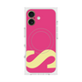 プレミアムスクエアケース with MagSafe［ オリジナル - initial color - S pink ］