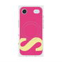 プレミアムスクエアケース with MagSafe［ オリジナル - initial color - S pink ］