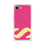 プレミアムスクエアケース with MagSafe［ オリジナル - initial color - S pink ］