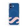 プレミアムスクエアケース with MagSafe［ オリジナル - initial color - S navy ］