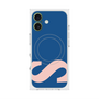 プレミアムスクエアケース with MagSafe［ オリジナル - initial color - S navy ］