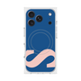 プレミアムスクエアケース with MagSafe［ オリジナル - initial color - S navy ］