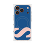 プレミアムスクエアケース with MagSafe［ オリジナル - initial color - S navy ］