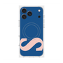 プレミアムスクエアケース with MagSafe［ オリジナル - initial color - S navy ］