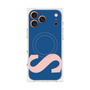 プレミアムスクエアケース with MagSafe［ オリジナル - initial color - S navy ］