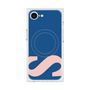 プレミアムスクエアケース with MagSafe［ オリジナル - initial color - S navy ］