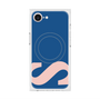 プレミアムスクエアケース with MagSafe［ オリジナル - initial color - S navy ］