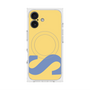 プレミアムスクエアケース with MagSafe［ オリジナル - initial color - S yellow ］