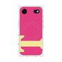 プレミアムスクエアケース with MagSafe［ オリジナル - initial color - T pink ］