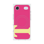 プレミアムスクエアケース with MagSafe［ オリジナル - initial color - T pink ］