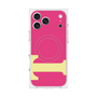 プレミアムスクエアケース with MagSafe［ オリジナル - initial color - T pink ］