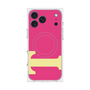 プレミアムスクエアケース with MagSafe［ オリジナル - initial color - T pink ］