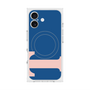 プレミアムスクエアケース with MagSafe［ オリジナル - initial color - T navy ］