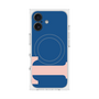 プレミアムスクエアケース with MagSafe［ オリジナル - initial color - T navy ］