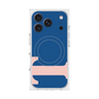プレミアムスクエアケース with MagSafe［ オリジナル - initial color - T navy ］