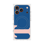 プレミアムスクエアケース with MagSafe［ オリジナル - initial color - T navy ］
