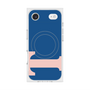 プレミアムスクエアケース with MagSafe［ オリジナル - initial color - T navy ］