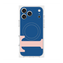 プレミアムスクエアケース with MagSafe［ オリジナル - initial color - T navy ］
